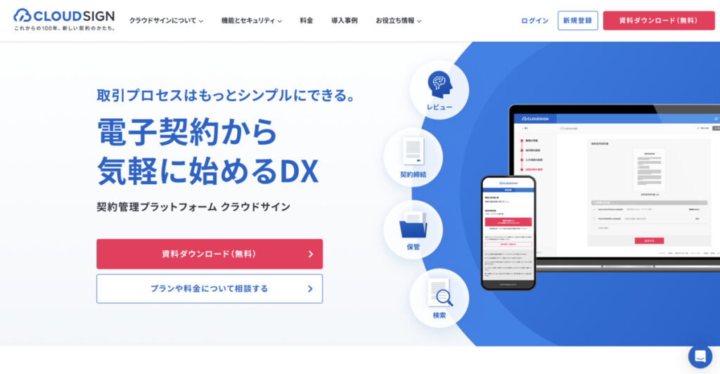 クラウドサイン